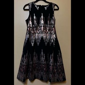 Gently Used Vince Camuto Fit and Flare Sleeveless Dress